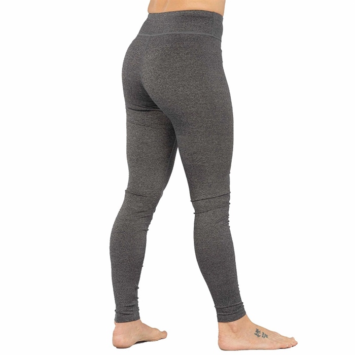 Dark Grey Solid Regular Women's Sports Leggings - Walmart.com