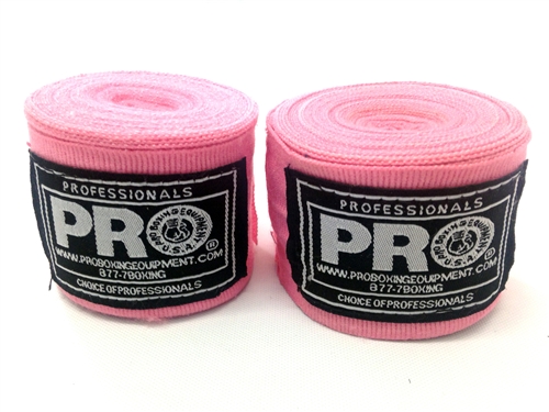 boxing wraps pink