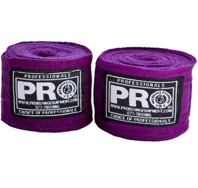 purple boxing wraps