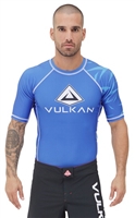 Vulkan Challenge Rashguard Short/Sleeve Blue