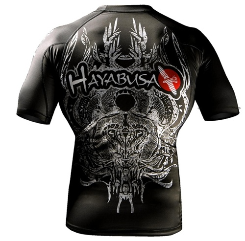 Hayabusa Mizuchi Rashguard - Short Sleeve - Black